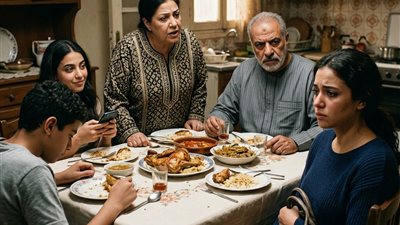 في لَمّة عائلية، أمي صرخت في وشي وقالت: 