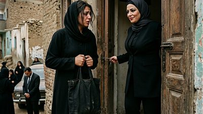 وقفت قدام الباب المقفول وأنا مش قادرة أستوعب اللي حصل. أبويا اتدفن من ساعات. ولسه ريحته في هدومي. ولسه صوت الناس في العزا بيرن في وداني. ومع ذلك مرات أبويا قدرت في نفس اليوم تطردني من البيت اللي اتولد