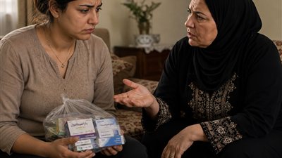علاج امى تمن سر جوزى حكايات ليان 